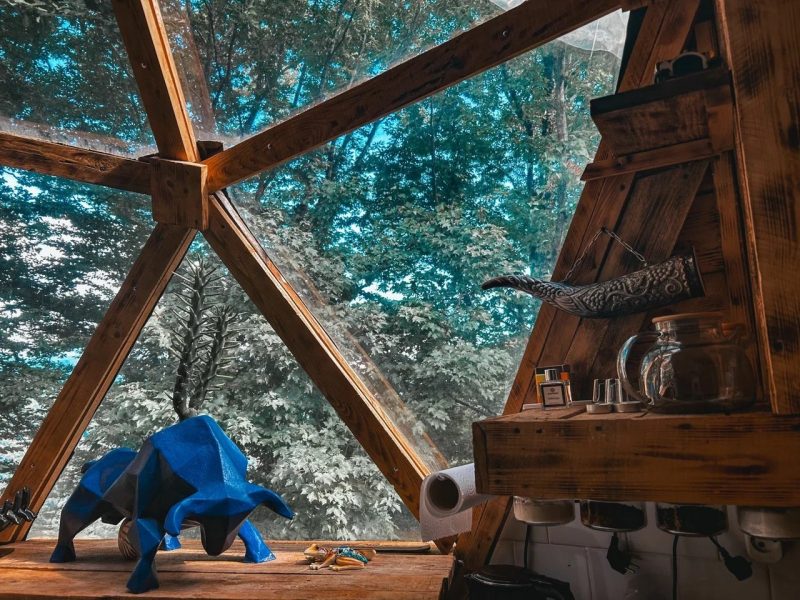 Глэмпинг Avatar в Сочи оформление