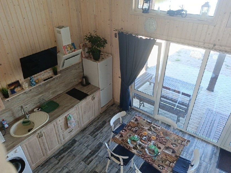 Дом со сказочными закатами кухня