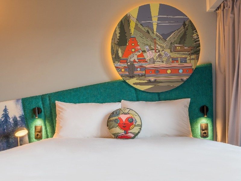 ibis Styles Chelyabinsk кровать