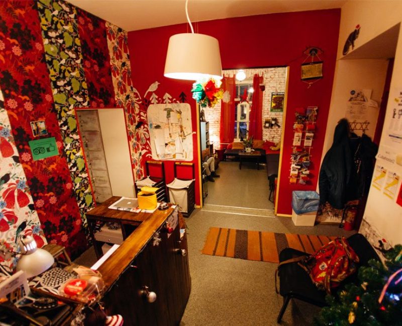 Cuba Coliving ресепшн