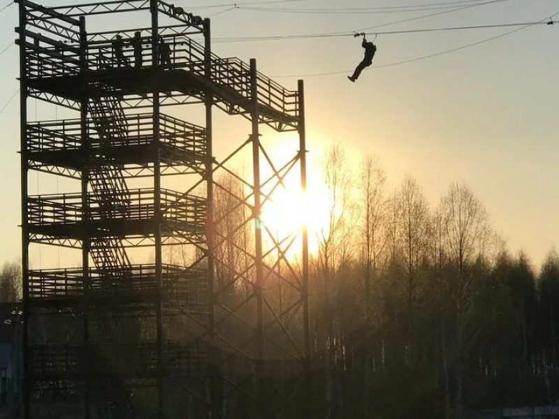 Ашатли парк зиплайн