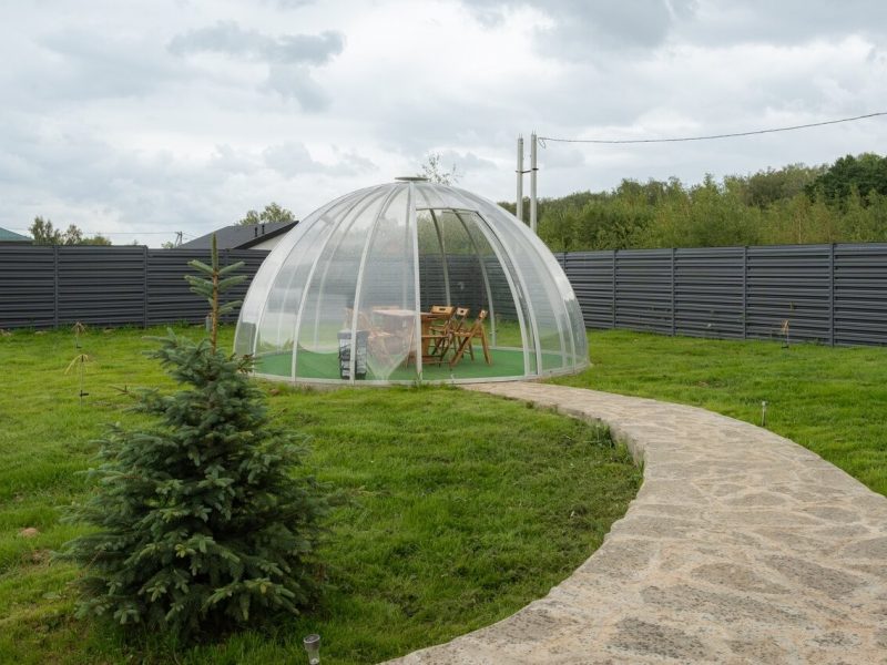Коттедж Bubblehome беседка