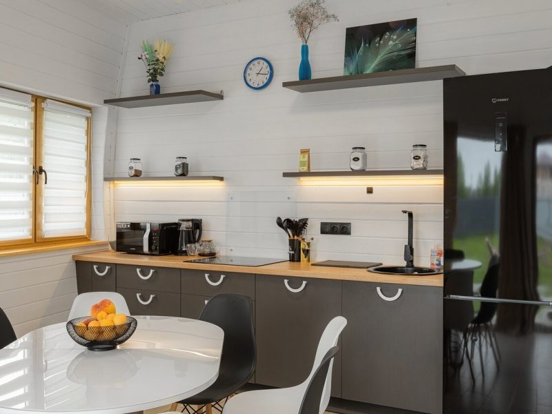 Коттедж Bubblehome кухня