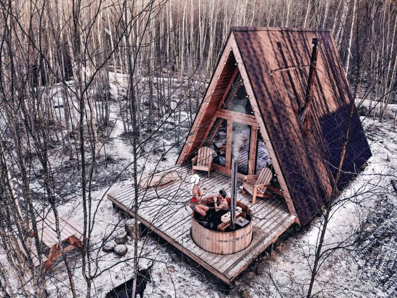 Shanti Home Les деревянный домик