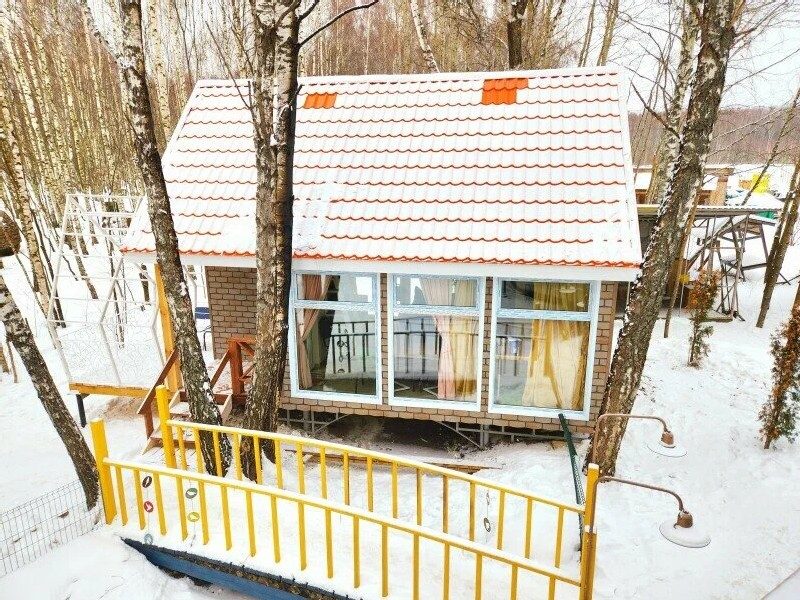 Дом лесной Феи стеклянный дом