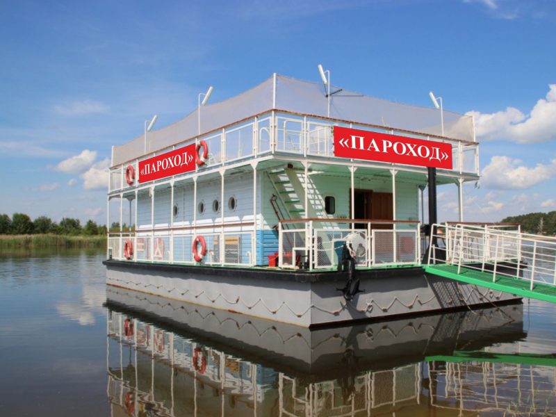 Дома на воде Верхний Бор Тюмень