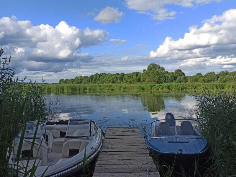 Глэмпинг Стрелка лодки