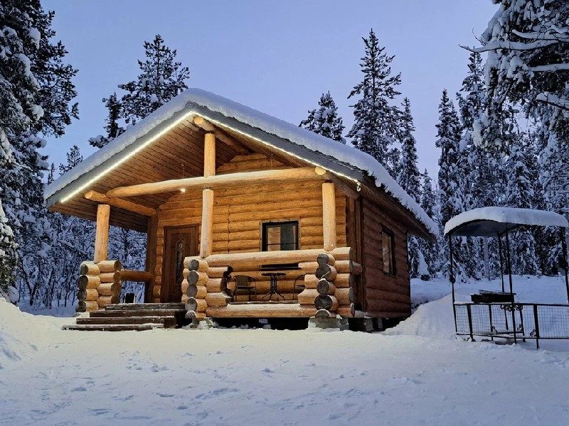 Лапландская деревня домик
