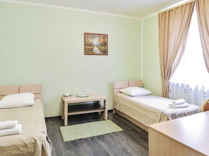 База отдыха Лесная вариант размещения