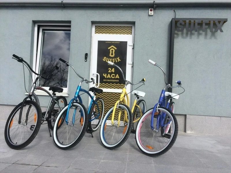 Suffix Hostel велопарковка