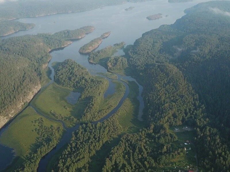 Сумерия Village Парк с коптера