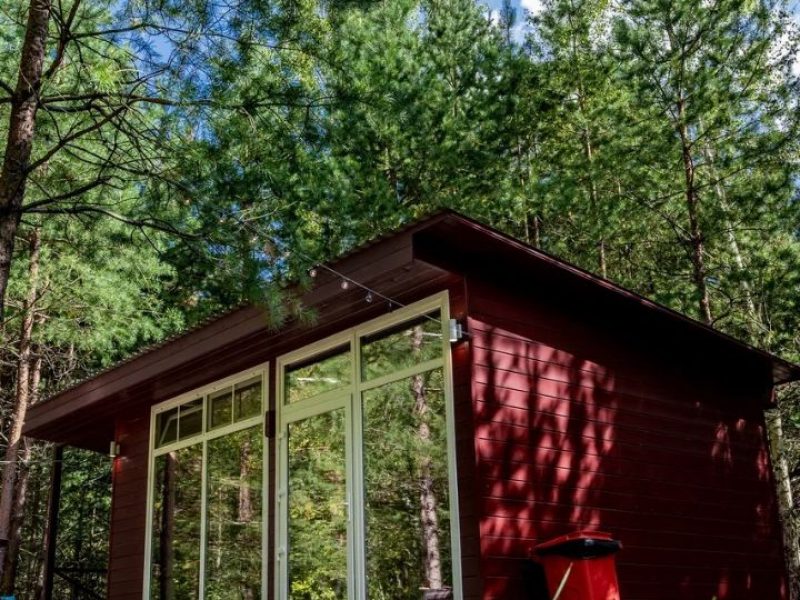 Глэмпинг Forest маленький домик