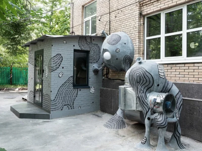 Astrohostel Пехота вход