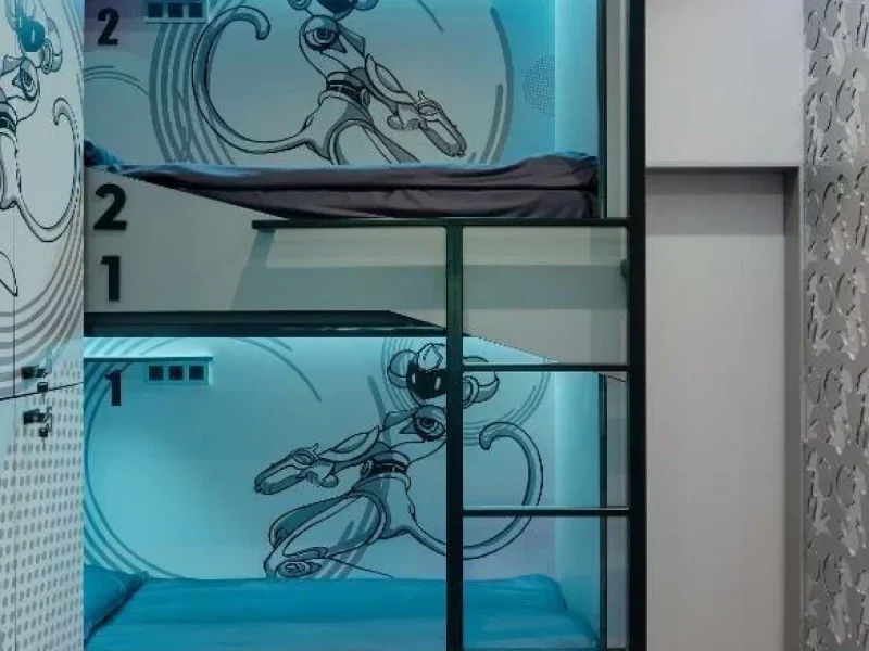 Astrohostel Пехота двухярусная кровать