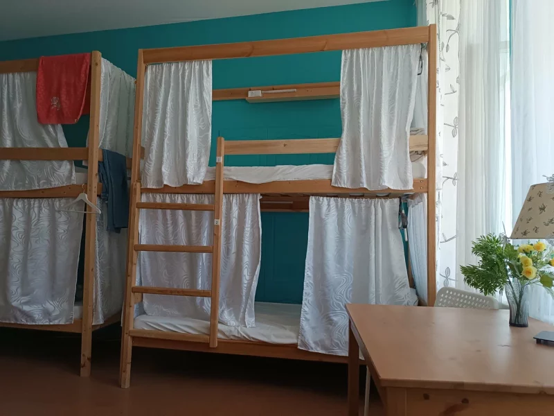 BackPack Hostel номер с двухэтажной кроватью