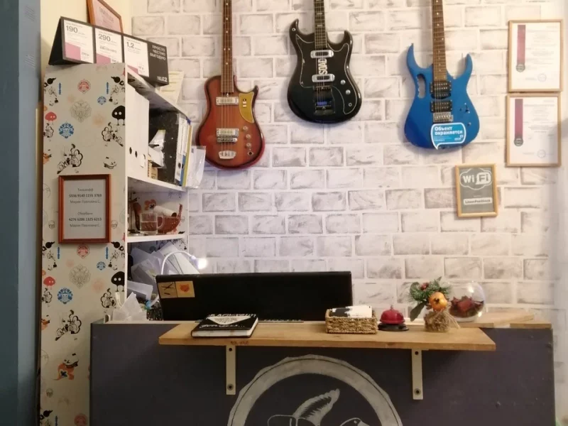 BackPack Hostel ресепшн