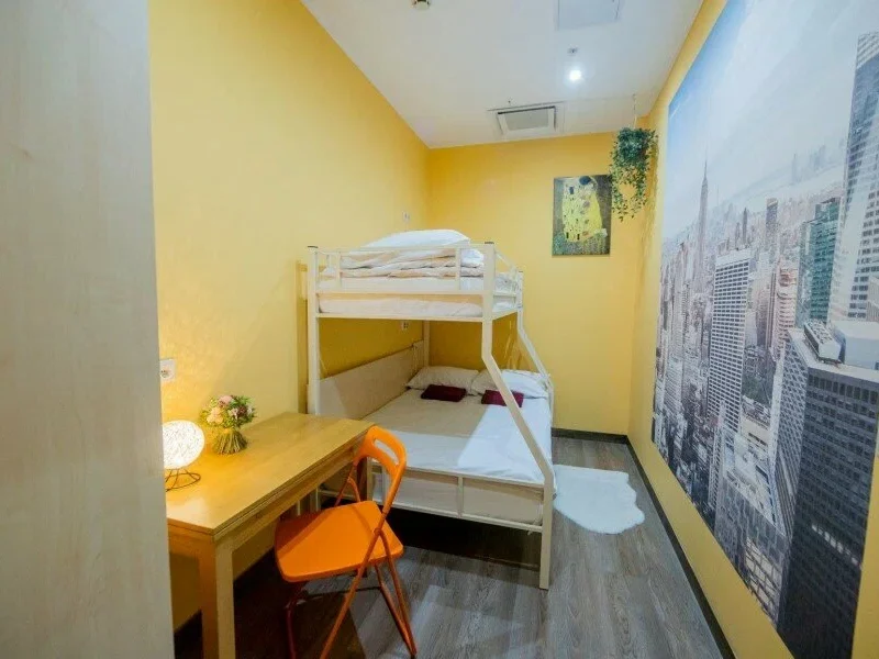 High Level Hostel номер с большой кроватью
