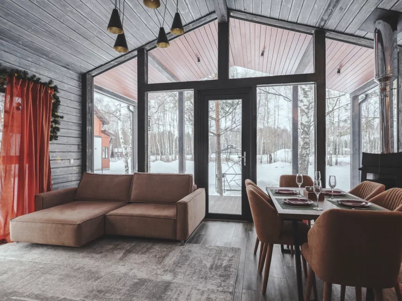 Berloga Country Resort внутреннее пространство барна