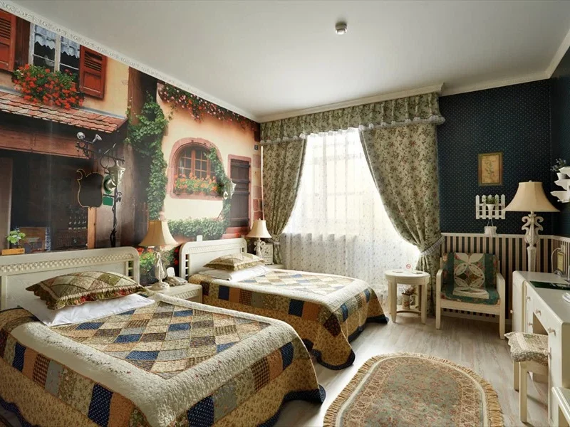 Green House номер с двумя кроватями